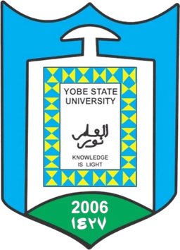 Yobe State University, Damaturu crest